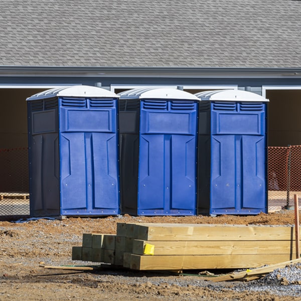 are there any restrictions on what items can be disposed of in the portable restrooms in Cortland